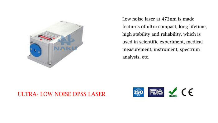 473nm Narrow Linewidth Low Noise DPSS Blue Laser 1~300mW